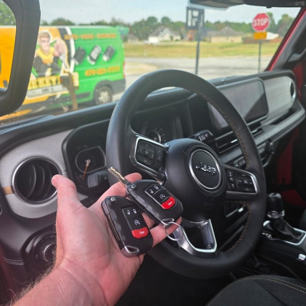 Car key replacement and programming
