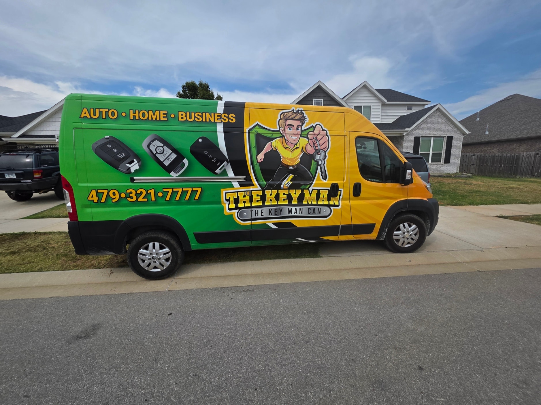Locksmith service van